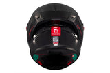 MT KRE+ S Solid A11 Glossy Carbon Full Face Motorcycle Helmet