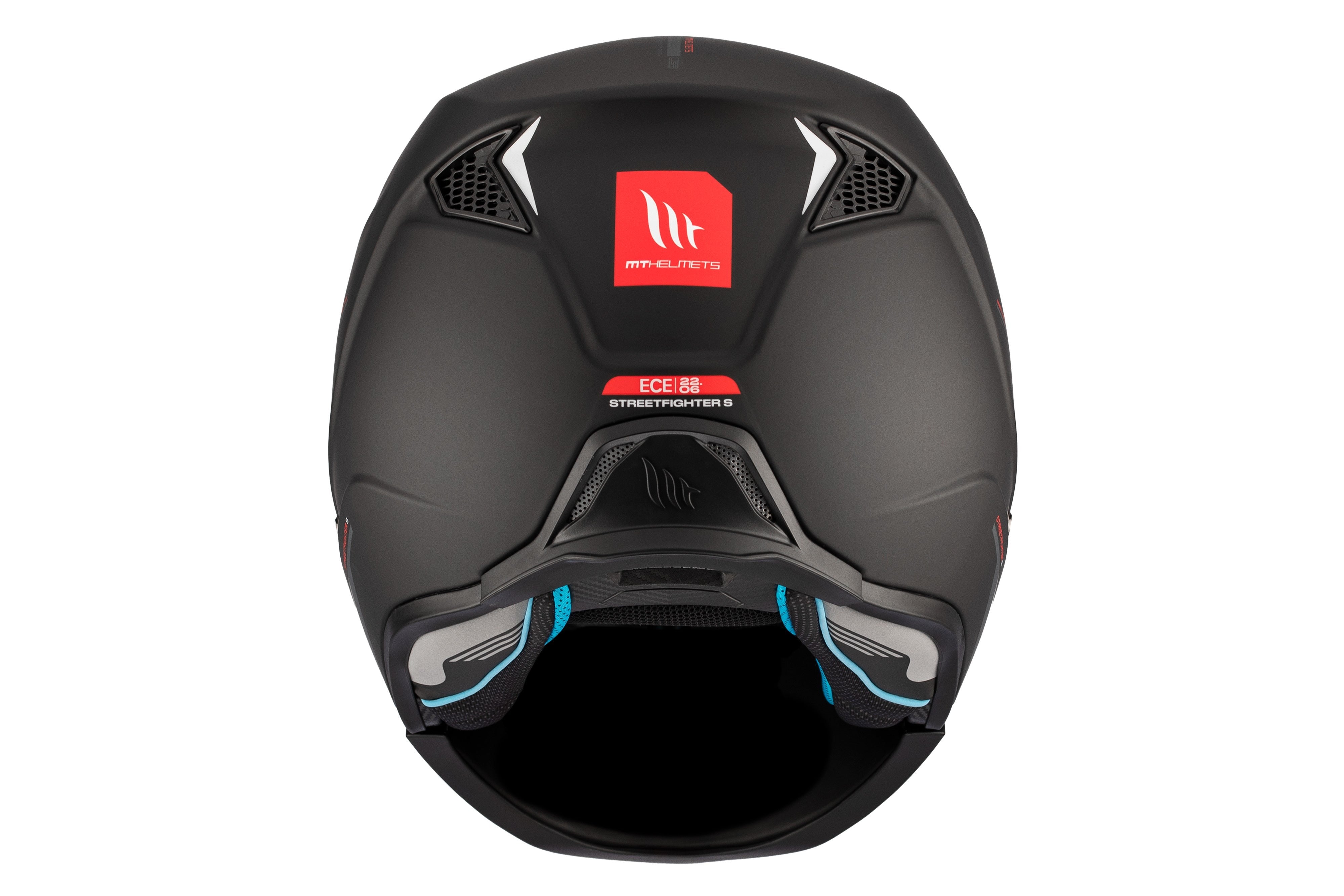 MT Streetfighter S SV Solid A1 Open Face Modular Motorcycle Helmet - SECURTEX MOTOR SL (t/a MaximoMoto)