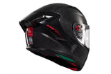 MT KRE+ S Solid A11 Glossy Carbon Full Face Motorcycle Helmet