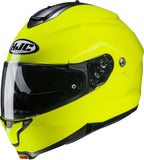 HJC C91 VERT FLUORESCENT GREEN - SECURTEX MOTOR SL (t/a MaximoMoto)