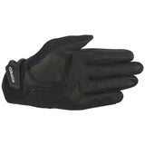 Alpinestars SMX-1 Air v2 Motorcycle Gloves Black White - front pic