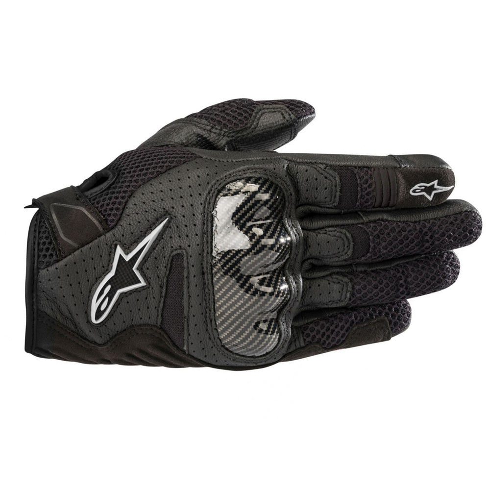 Alpinestars Stella SMX-1 Air v2 Women's Motorcycle Gloves Black - back pic