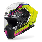 AIROH - GP550 S RUSH MULTICOLOR GLOSS HELMETS