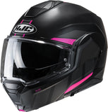 hjc- i100 beige mc8sf pink modular full face motorcycle helmet