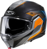 hjc-i100 beston mc27 orange modular full face motorcycle helmet