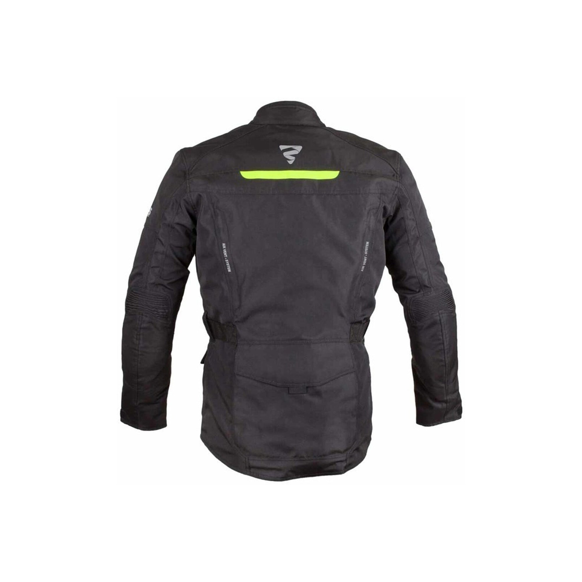 GMS- CHAQUETAS TEXTILE GEAR MAN BLACK/WHITE/YELLOW - SECURTEX MOTOR S.L (t/a MaximoMoto)