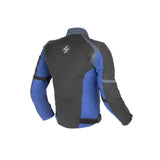 SHUA - Track Textile Jacket Black/Blue - SECURTEX MOTOR SL (t/a MaximoMoto)