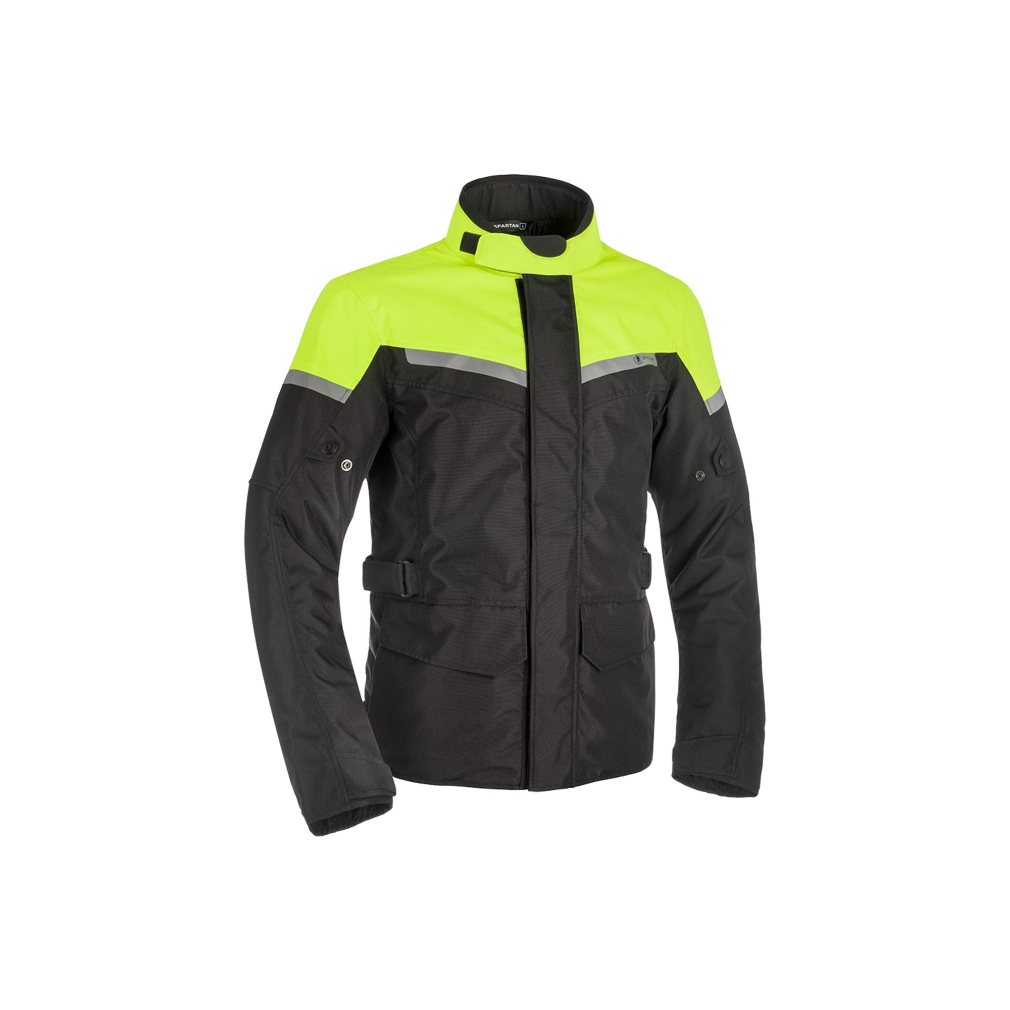 OXFORD - Spartan Long WP Textile Jacket Black/Yellow - SECURTEX MOTOR SL (t/a MaximoMoto)