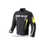 BELA - Rebel Man Rider Textile Jacket Black/Fluor Yellow - SECURTEX MOTOR SL (t/a MaximoMoto)