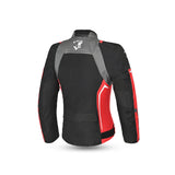 BELA - Elanur Lady Textile Jacket Black/Anthracite/Red - SECURTEX MOTOR SL (t/a MaximoMoto)