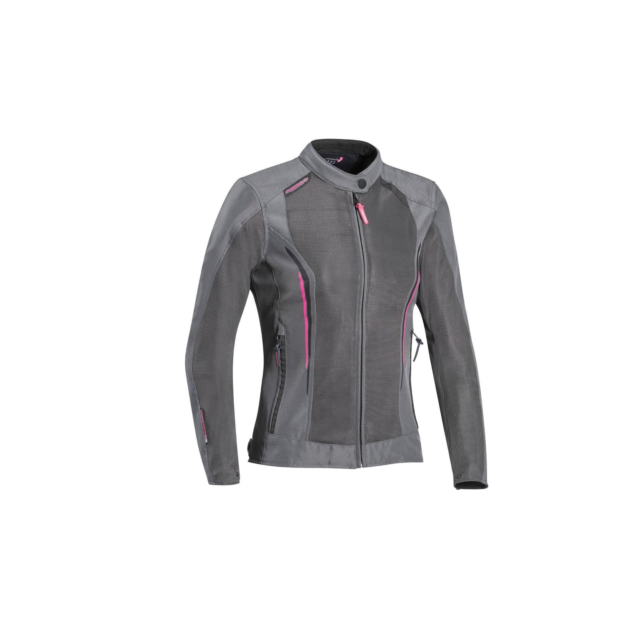 IXON-COOL AIR LADY GRAY/FUSCHIA JACKET - SECURTEX MOTOR SL (t/a MaximoMoto)