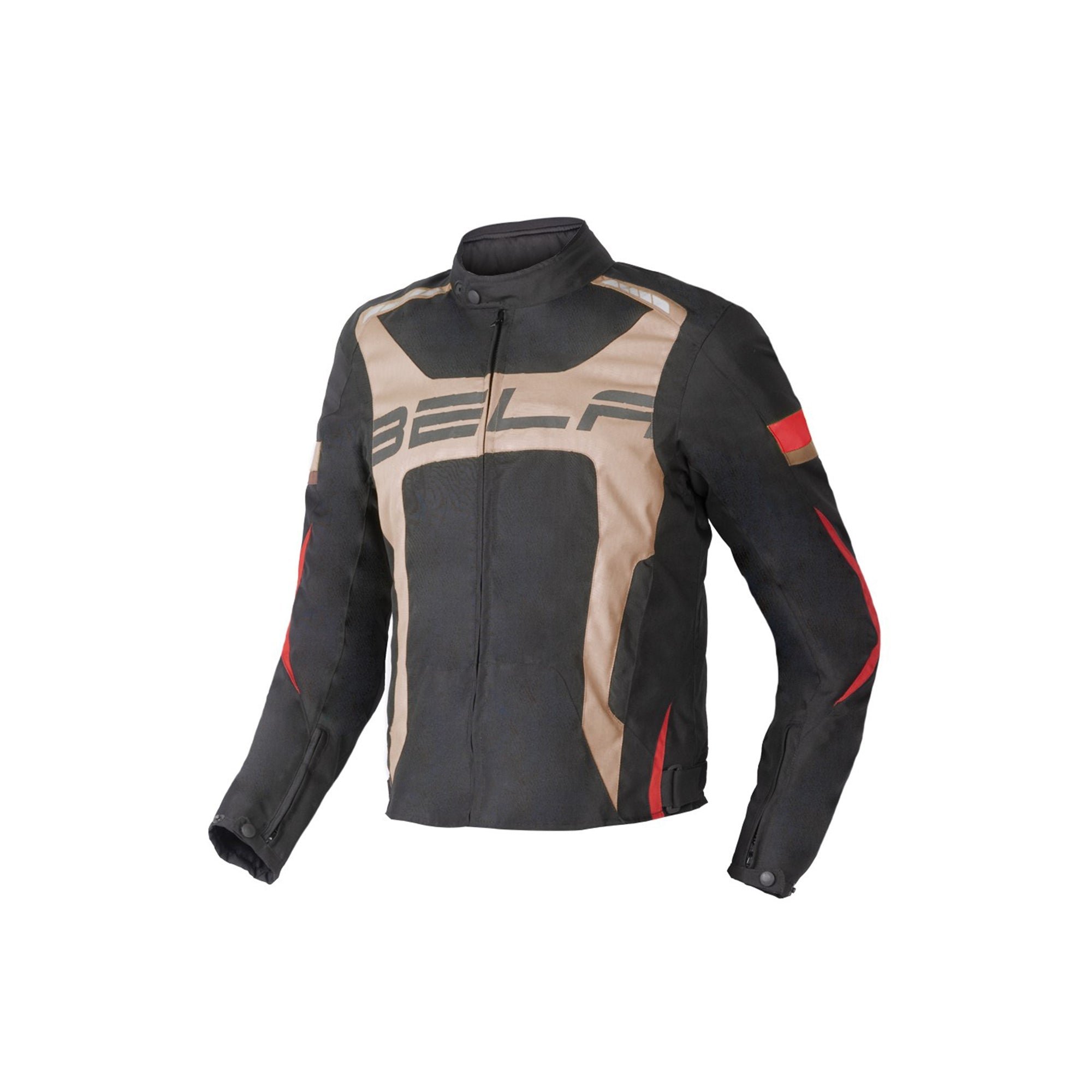 BELA - Black/Khaki Clutch Textile Jacket - SECURTEX MOTOR SL (t/a MaximoMoto)