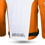 SHUA - IMMORTAL MAN ICE/ORANGE/BLACK TEXTILE JACKET - SECURTEX MOTOR SL (t/a MaximoMoto)