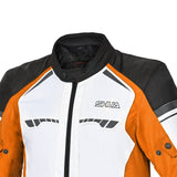SHUA - IMMORTAL MAN ICE/ORANGE/BLACK TEXTILE JACKET - SECURTEX MOTOR SL (t/a MaximoMoto)