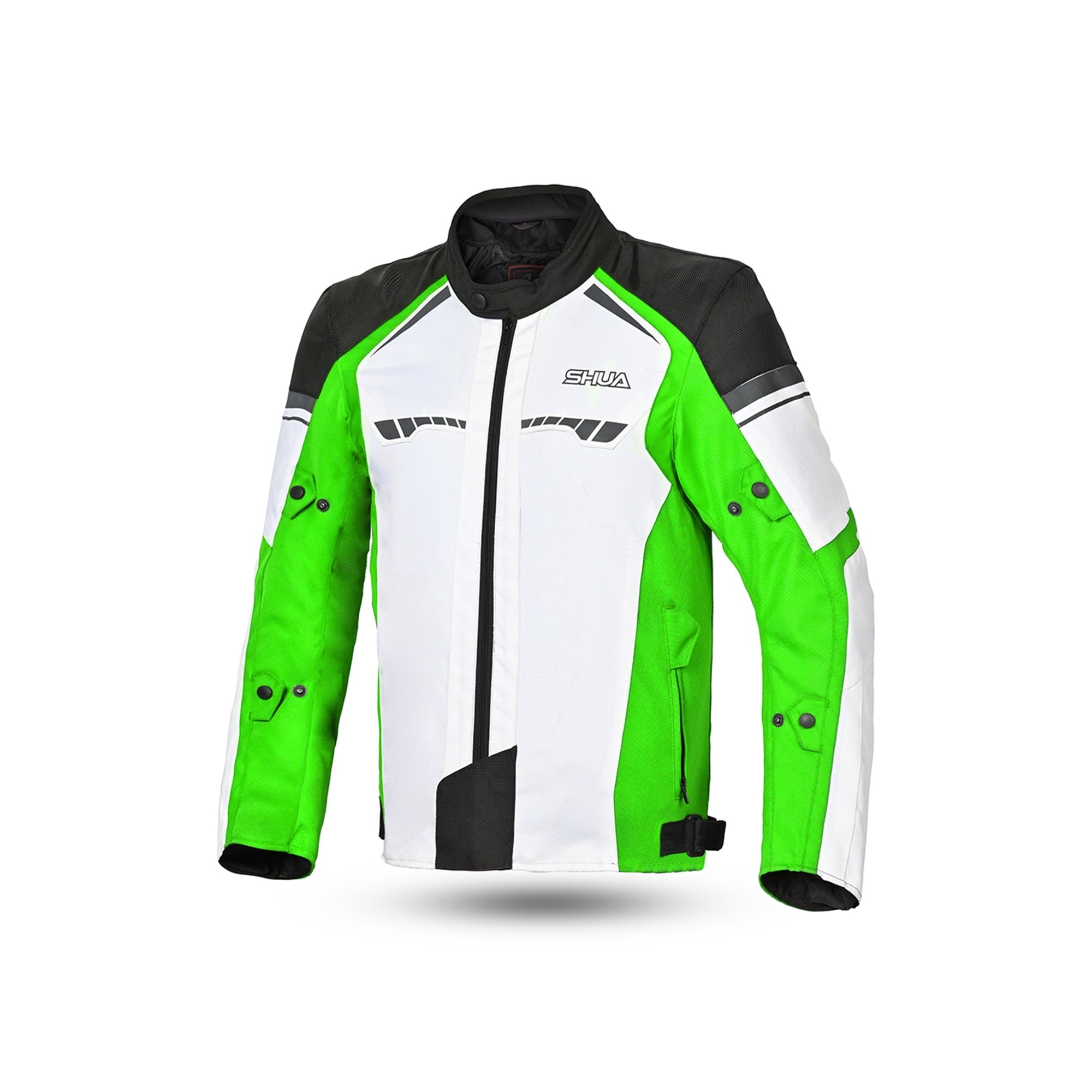 SHUA - Immortal man Textile Jacket Ice/Green/Black - SECURTEX MOTOR SL (t/a MaximoMoto)