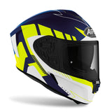 AIROH - SPARK RISE BLUE/YELLOW MATT HELMETS