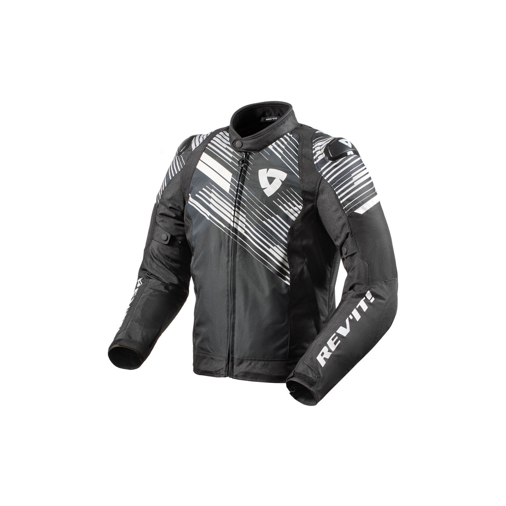 REVIT - APEX TEXLILE MEN'S JACKET BLACK/WHITE - SECURTEX MOTOR SL (t/a MaximoMoto)