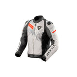 REVIT - APEX TEXLILE JACKET MAN WHITE/BLACK - SECURTEX MOTOR SL (t/a MaximoMoto)