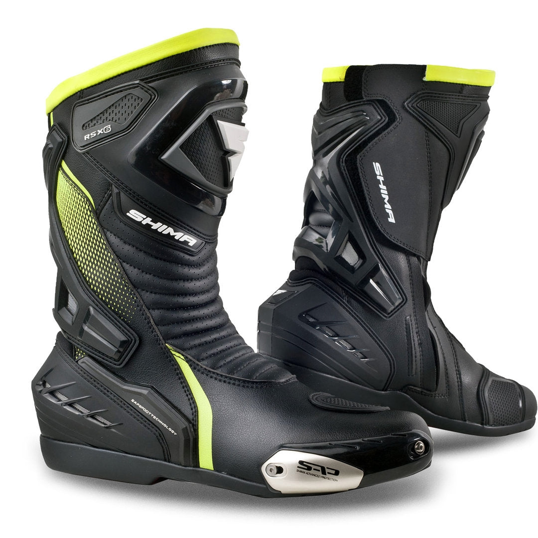 SHIMA RSX-6 MEN BOOTS FLUO - SECURTEX MOTOR SL (t/a MaximoMoto)