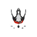 LS2 MX701 PEAK Extend Motorcycle Accesseries Matt Red