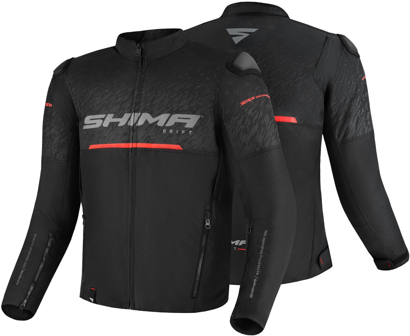 SHIMA DRIFT MEN JACKET BLK - SECURTEX MOTOR S.L (t/a MaximoMoto)