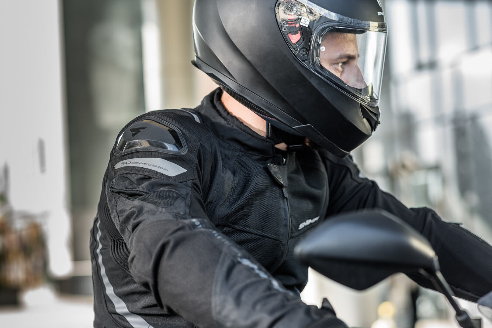 SHIMA MESH PRO JACKET BLACK - SECURTEX MOTOR S.L (t/a MaximoMoto)