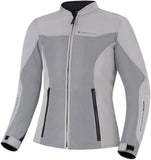 SHIMA OPENAIR LADY JACKET GREY - SECURTEX MOTOR S.L (t/a MaximoMoto)