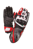 MUGENRACE NEPTUN Deportivos Moto Guantes Negro Blanco Rojo