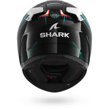 SHARK SKWAL i3 LIGHT-BLUR MOTORCYCLE HELMET BLACK BLUE GREEN
