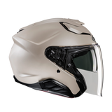 HJC F31 PLAIN URBAN MOTORBIKE OPEN FACE TOURING HELMET