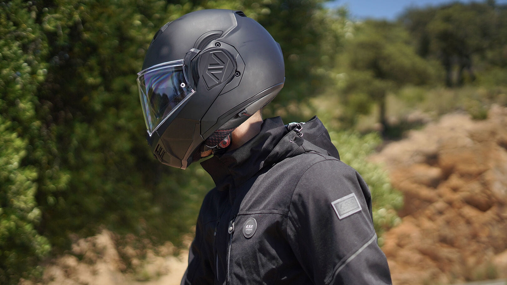 LS2 FF906 ADVANT REVO BLACK HV YELLOW - SECURTEX MOTOR SL (t/a MaximoMoto)