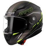 LS2 FF353 RAPID FULL FACE HELMETS II H-V YELLOW-06 3XL