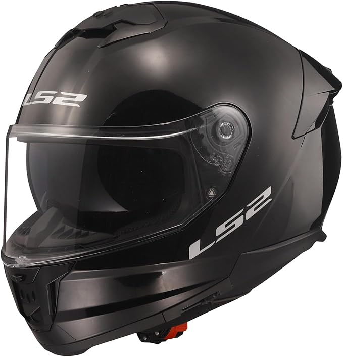 LS2 FF808 STREAM FULL FACE HELMETS GLOSS BLACK-06