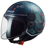 LS2 OF558 SPHERE LUX MAXCA GL.COBALT ORANGE - SECURTEX MOTOR SL (t/a MaximoMoto)