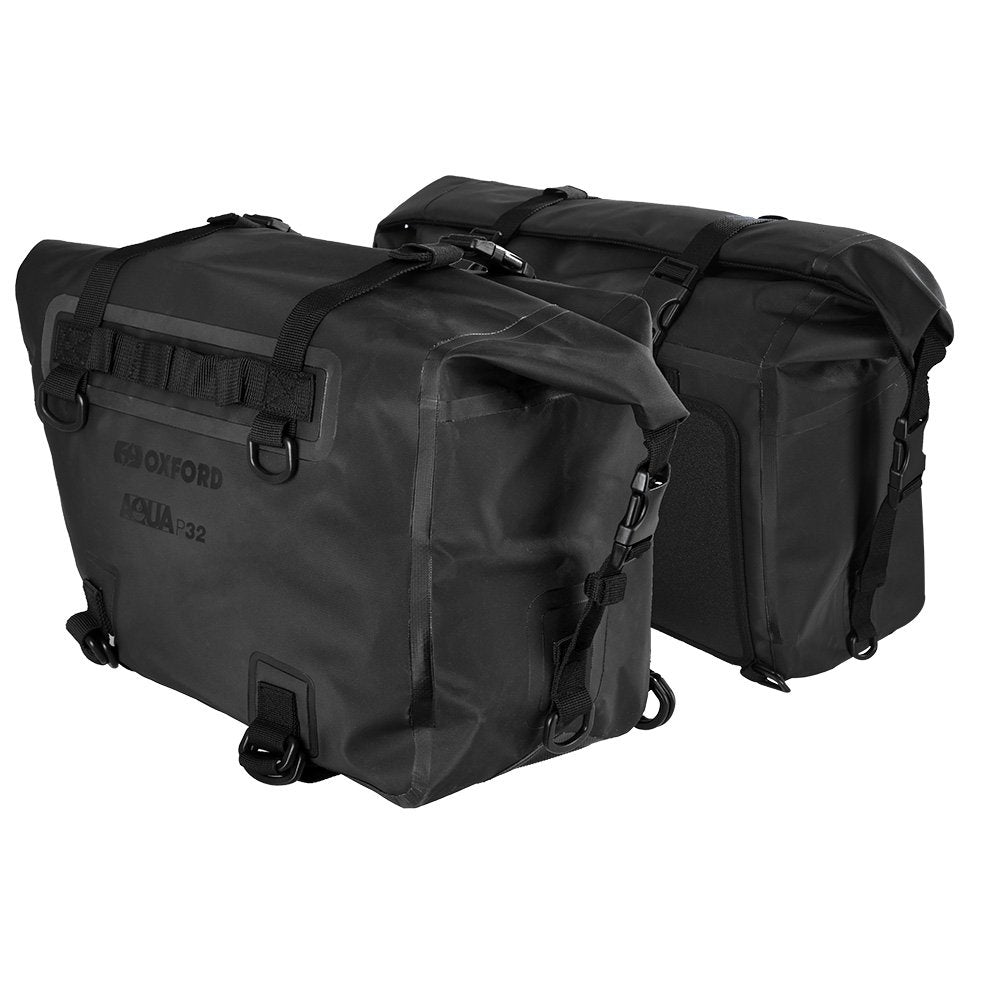 Oxford Aqua P32 Panniers Black PIC