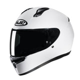 HJC C10 White Helmet PIC