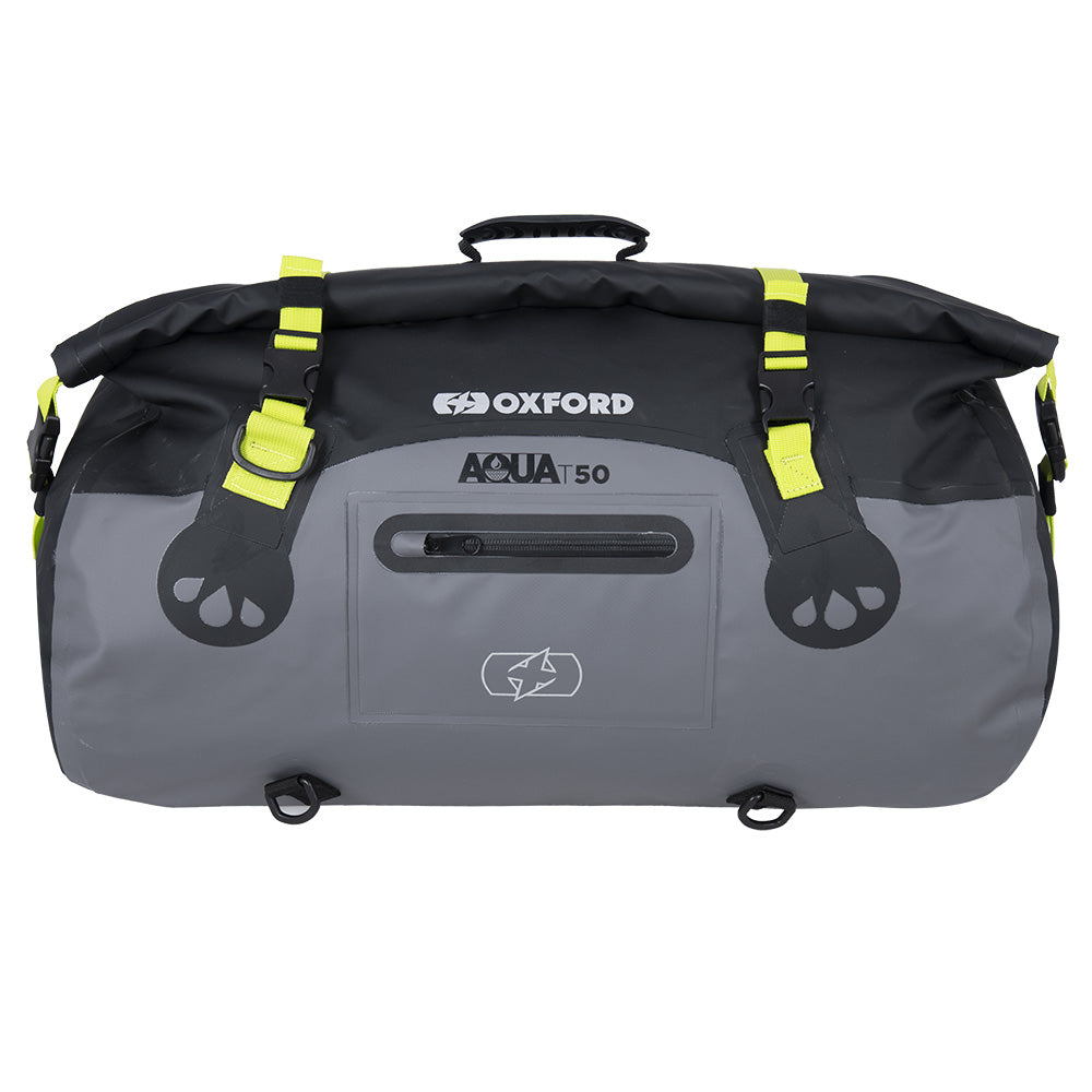 Oxford Aqua T 50 Roll Bag Black Grey Fluo PIC