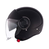 MT Viale SV S Solid A1 Matt Black On Road Open face Helmet
