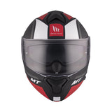 MT Genesis SV Cave A5 Helmet Performance in Matt Black Red