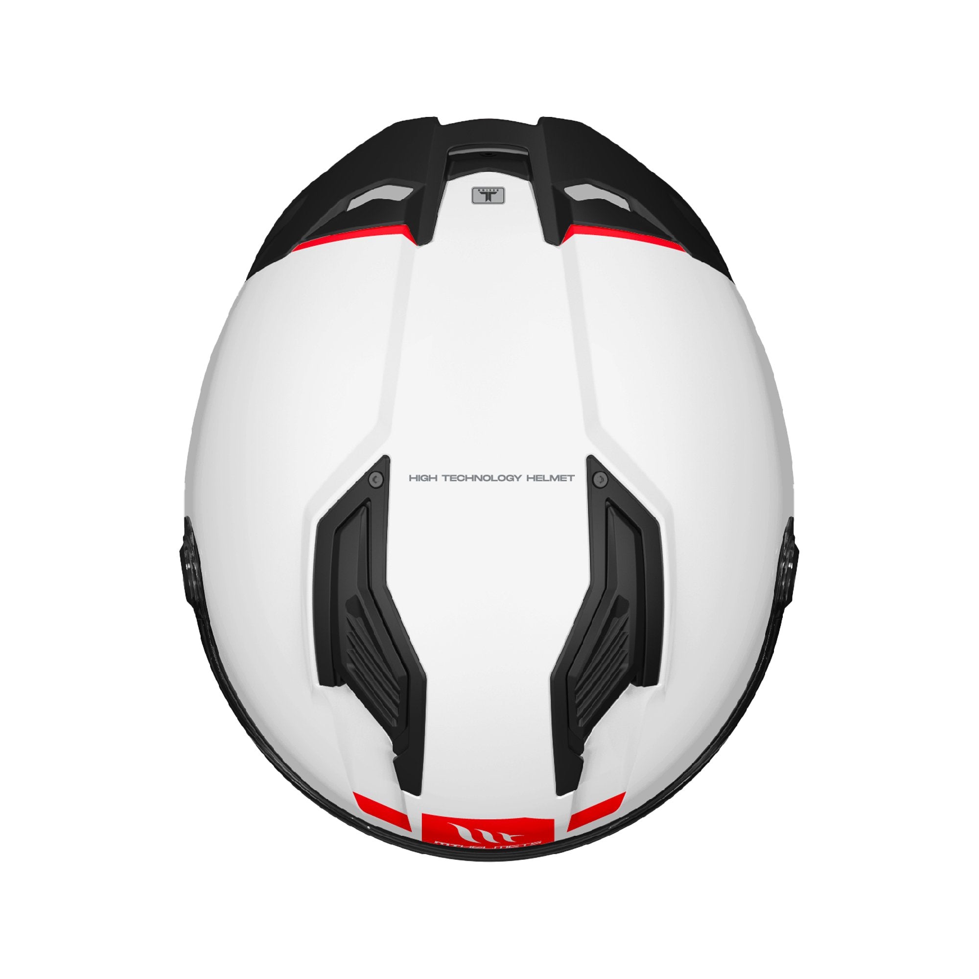 MT Stinger 2 A0 Gloss White Full face Stylish Motorcycle Helmet