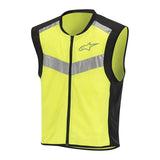 Alpinestars Flare Neon Vest Black & Yellow Fluo images