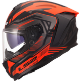 LS2 FF817 New Challenger Touring Full Face Motorcycle Helmet Dravix Red