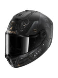 SHARK SPARTAN RS CARBON XBOT Helmet Mat Carbon Anthracite Copper
