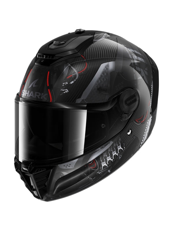 SHARK SPARTAN RS CARBON XBOT FULL FACE HELMET Carbon Anthracite
