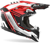 AIROH - AVIATOR 3 LEAGUE RED GLOSS HELMETS