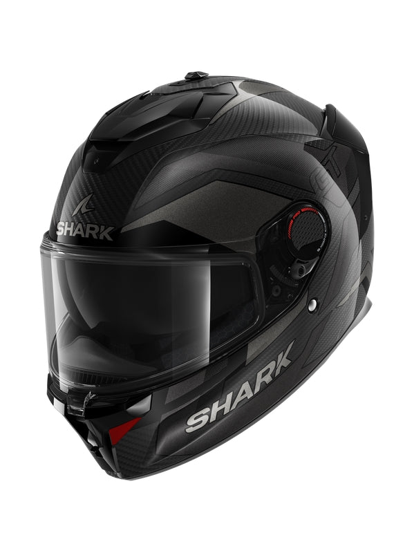 SHARK SPARTAN GT PRO RITMO Full Face Helmet Carbon Anthracite Chrome