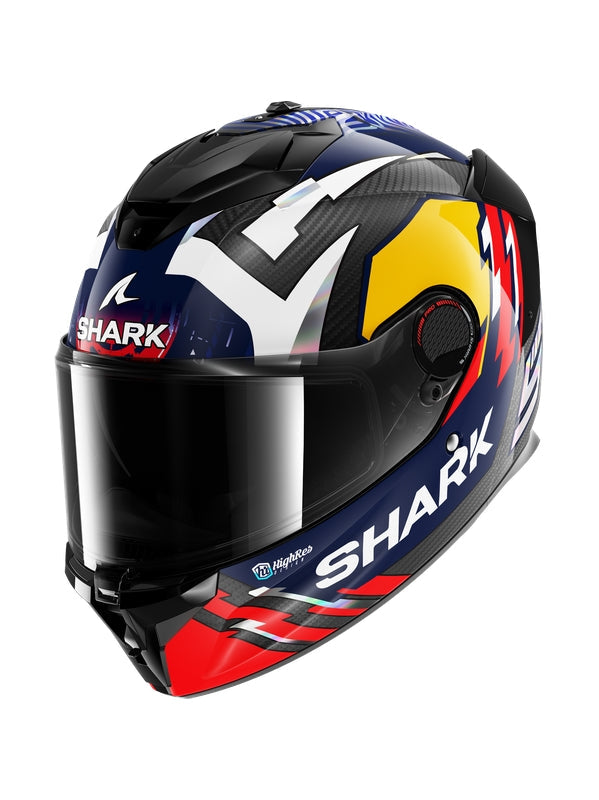 Shark - SPARTAN GT PRO CARBON Carbon Chrom Red - SECURTEX MOTOR SL (t/a MaximoMoto)
