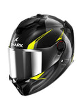 SHARK SPARTAN GT PRO KULTRAM Full Face Helmet Carbon Black Yellow
