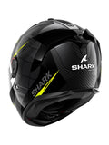 Shark - SPARTAN GT PRO CARBON Carbon Black Yellow - SECURTEX MOTOR SL (t/a MaximoMoto)