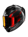 SHARK SPARTAN GT PRO KULTRAM Full Face Helmet Carbon Black Red